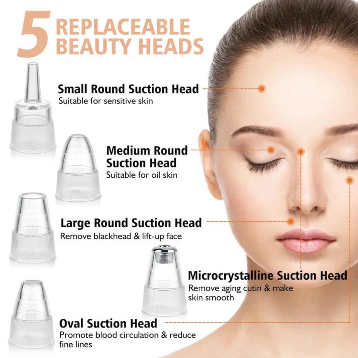Premium Black Head Suction Machine