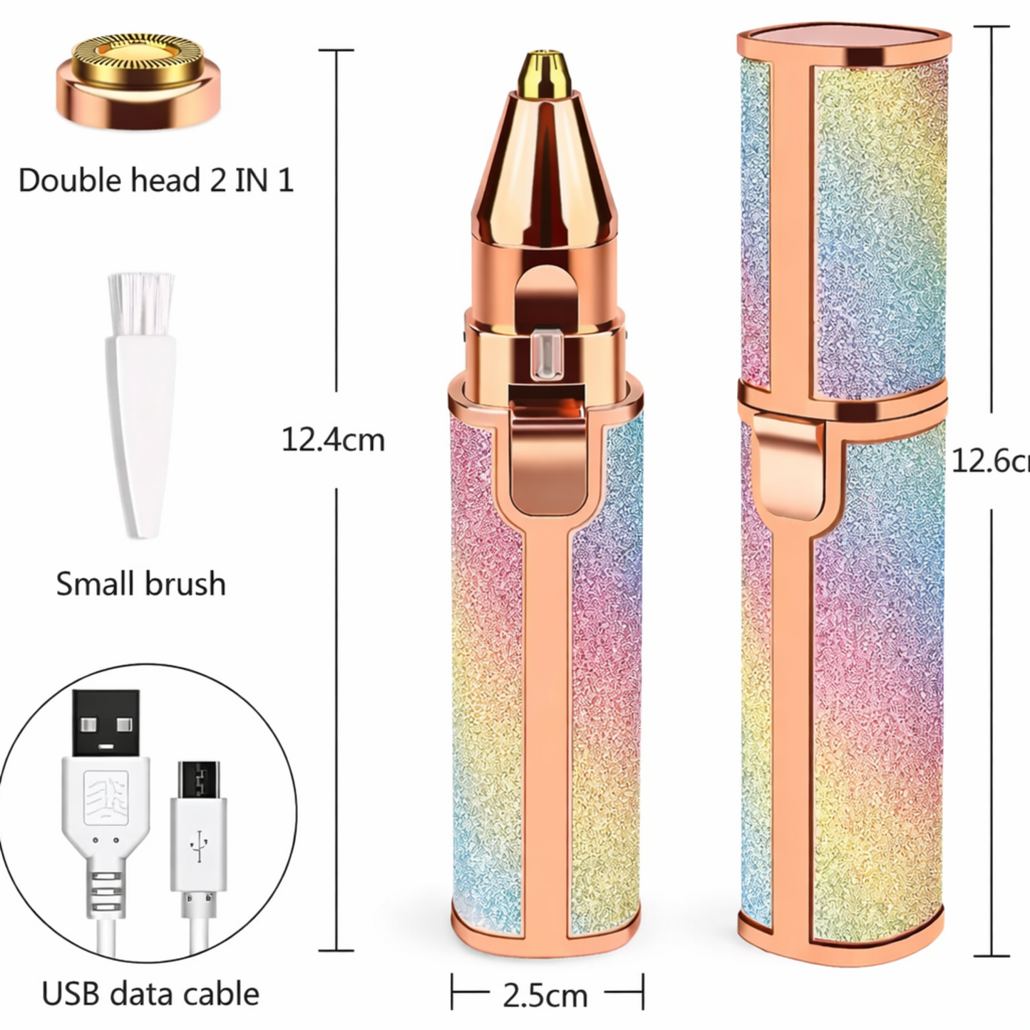 Premium Hair Remover 2-in-1 – Smooth, Effortless, Pain-Free!